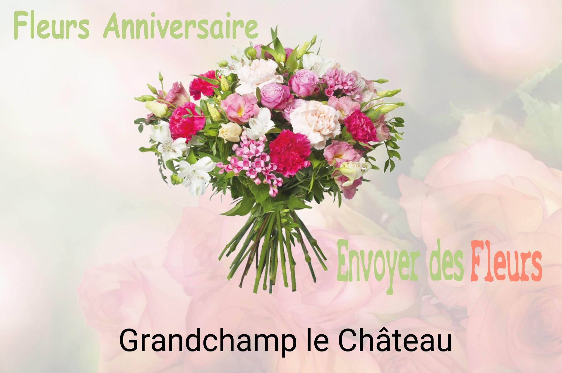 Bouquet de fleurs d’anniversaire livré à Grandchamp-le-Château
