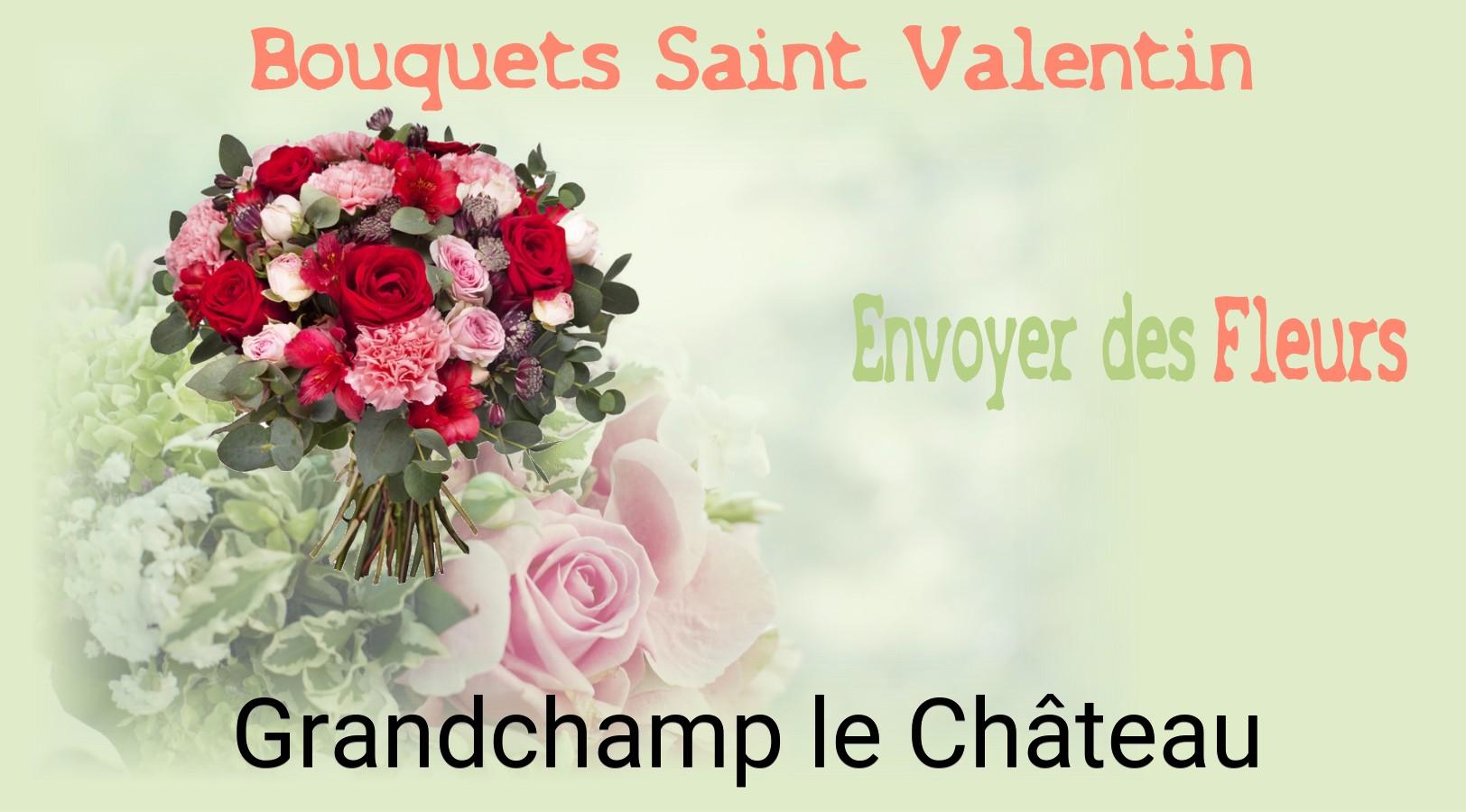 Roses de Saint-Valentin livrées à Grandchamp-le-Château